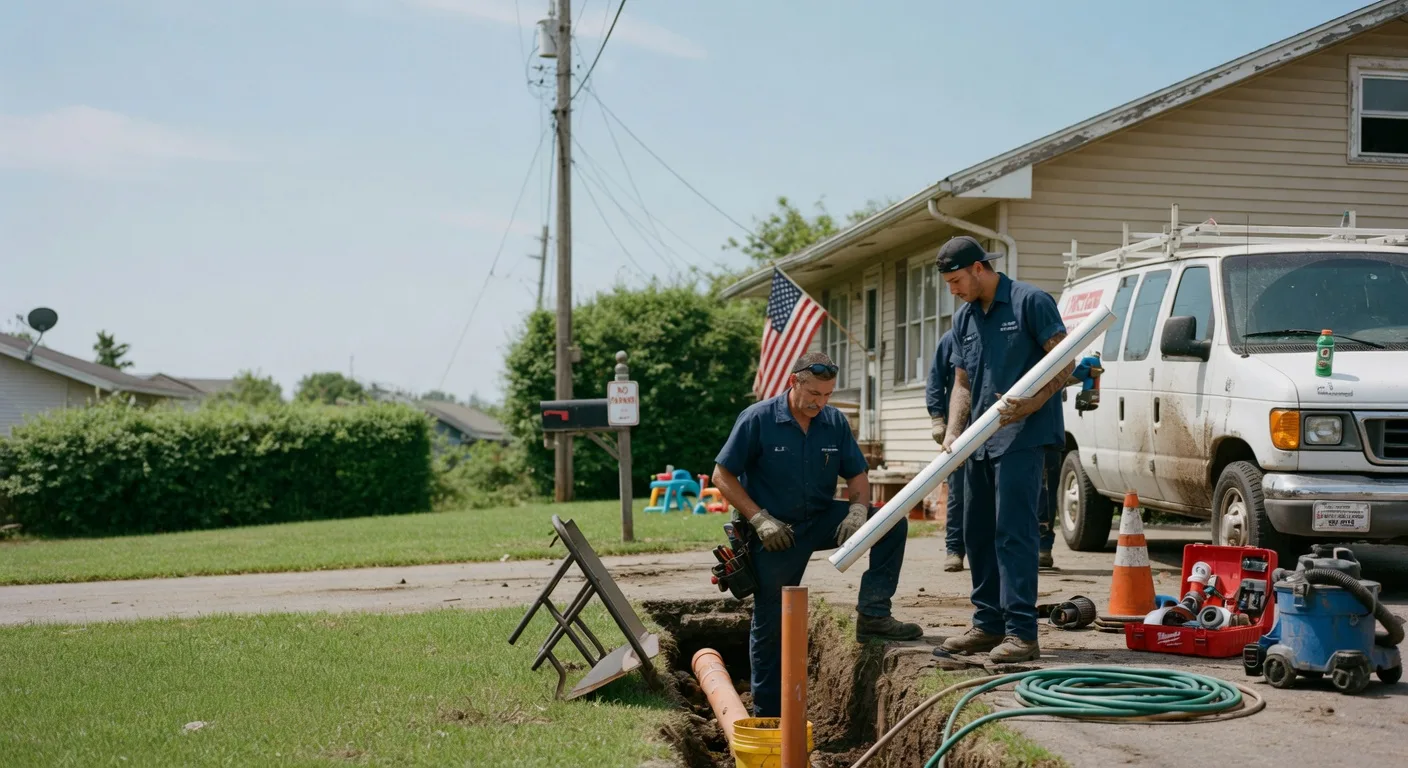 Sewer Line Inspection in Jennings, OK